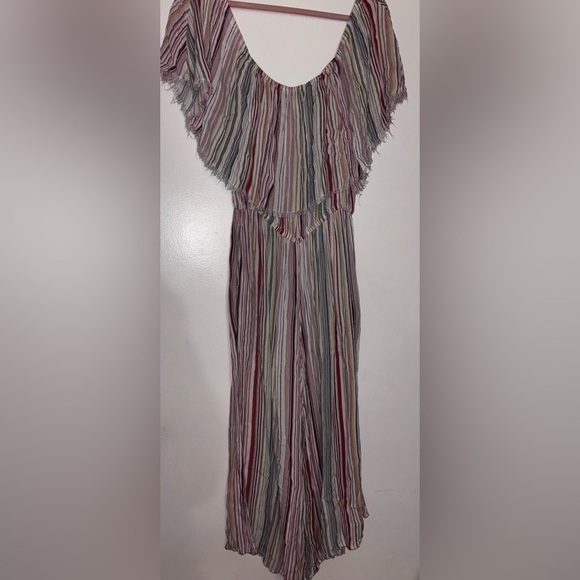 Striped Multicolor Jumpsuit - Picture 2 of 4